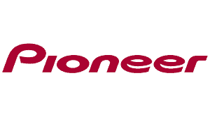 Pioneer audio equipment setup for home entertainment.