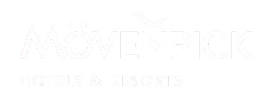 Mövenpick Hotels & Resorts logo for luxury accommodations.